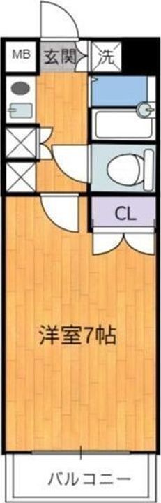 サンシティ北四番丁605の間取り