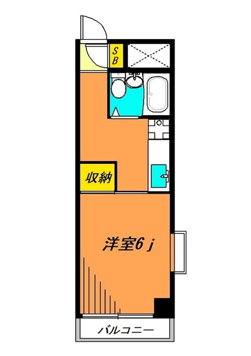小崎マンションの間取り