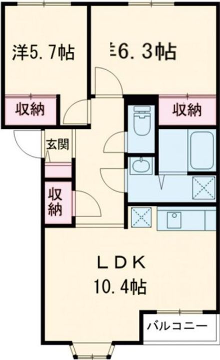 アン・ファミーユの間取り
