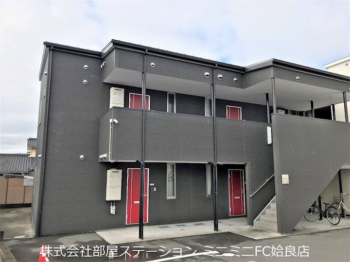 鹿児島県姶良市東餅田(アパート)の賃貸物件の地図