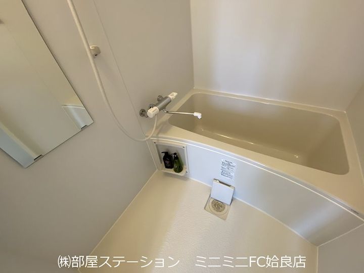 鹿児島県姶良市東餅田(アパート)の賃貸物件の風呂