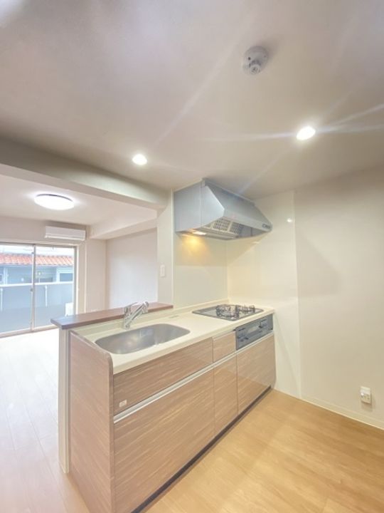 広島県東広島市西条町寺家(マンション)の賃貸物件のキッチン