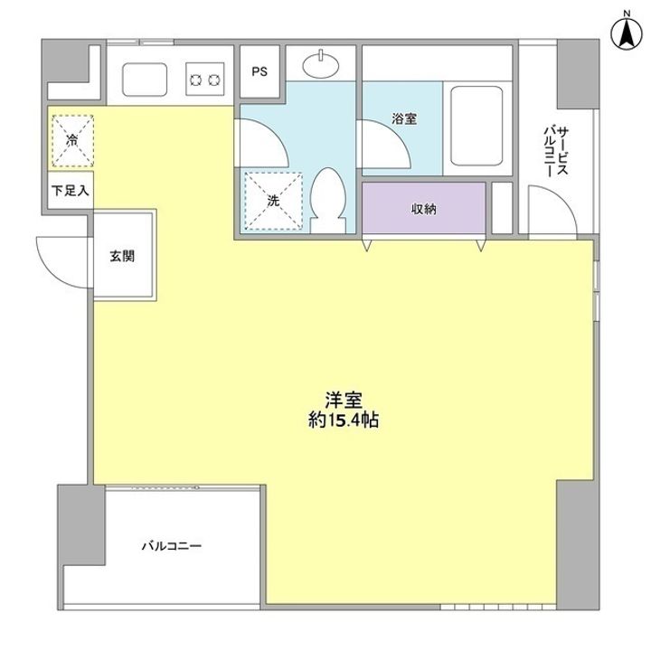 セディア恵比寿の間取り