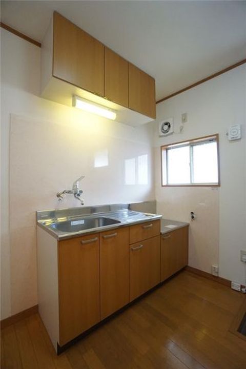 岡山県倉敷市松島(アパート)の賃貸物件のキッチン