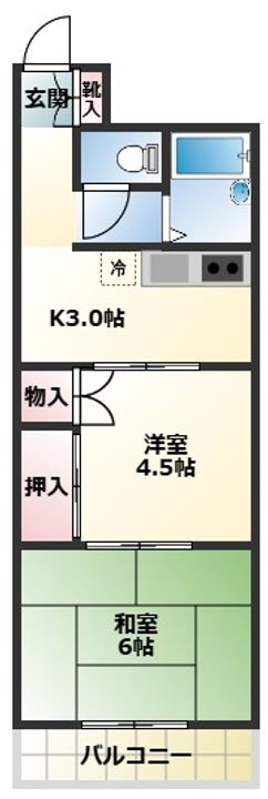 リカーショップ佐藤の間取り