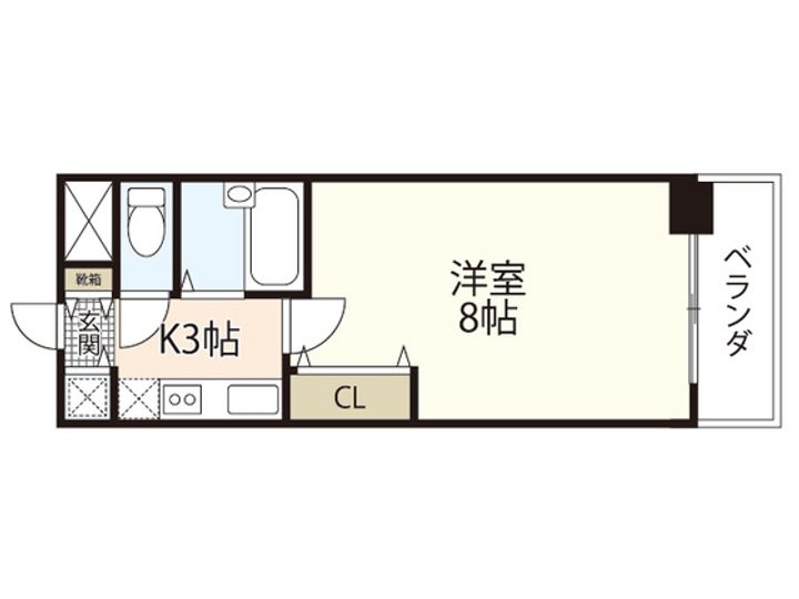 観音町ビルの間取り