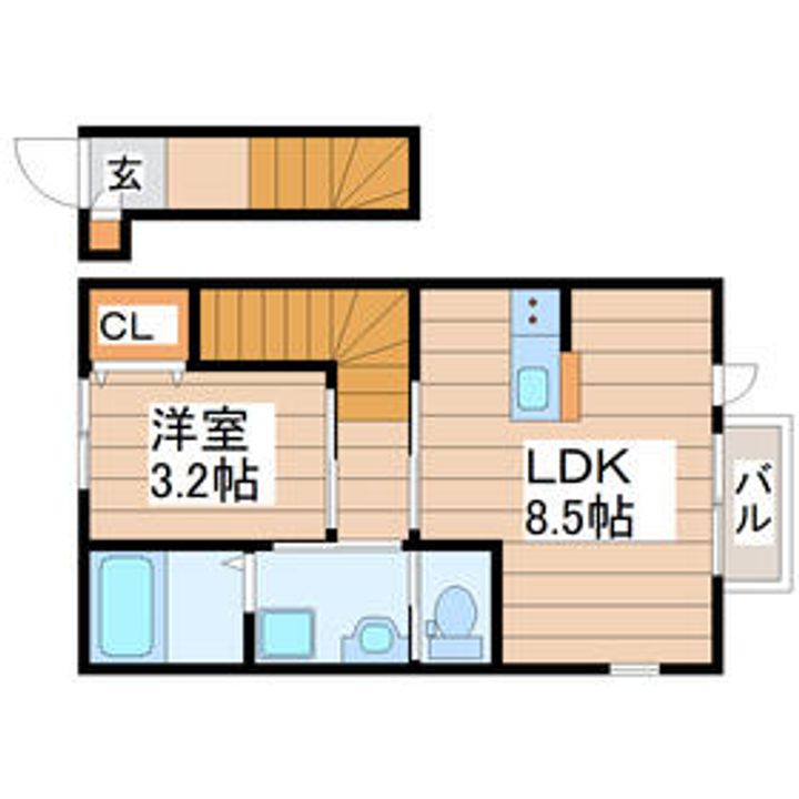 Casa Unoの間取り