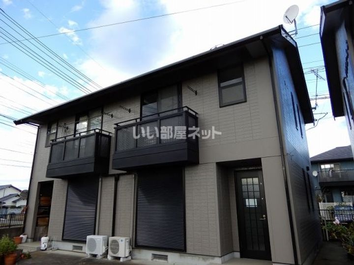 茨城県水戸市千波町(アパート)の賃貸物件の外観