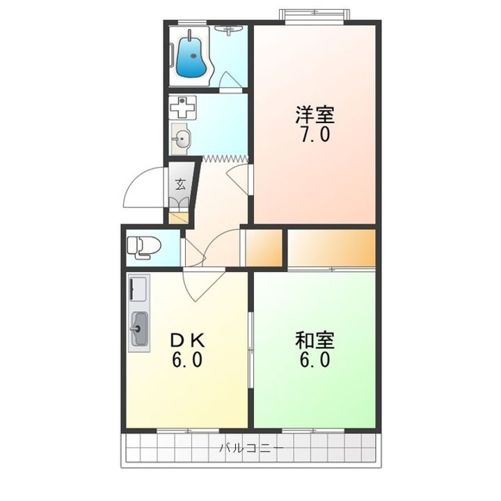 ピアレス千本の間取り