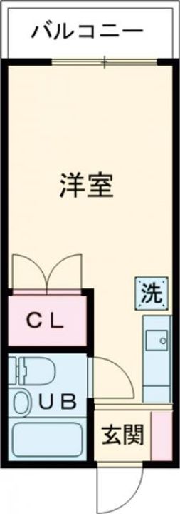 クレセントハイムの間取り