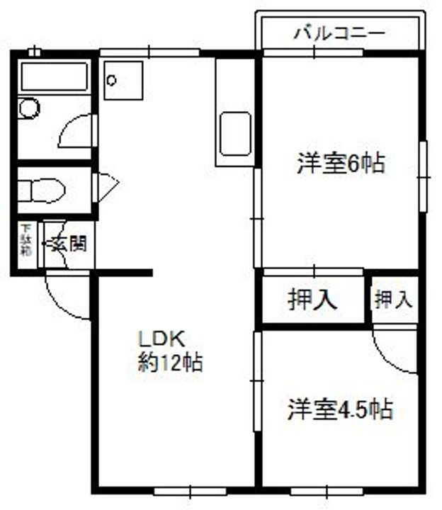 ファミール サーシャの間取り