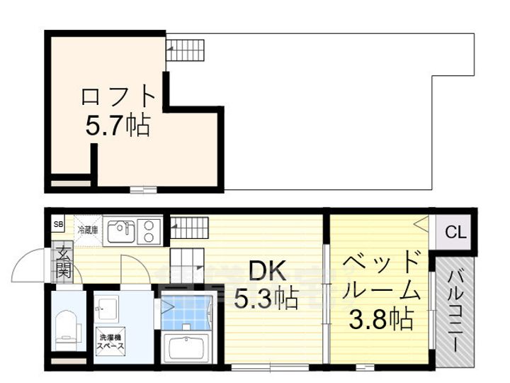アーバンシエロ小路東の間取り