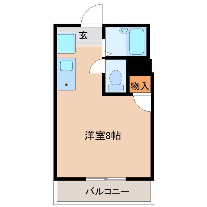 ディアコート原の間取り