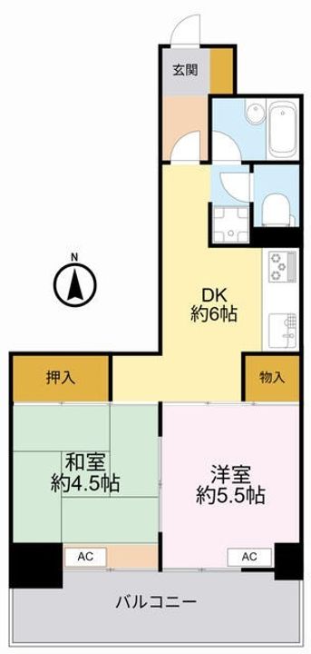 フローラル豊島園の間取り