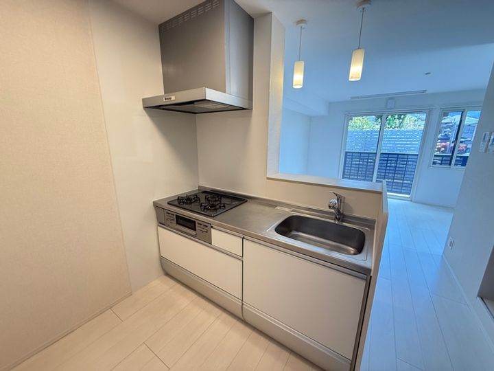 福岡県北九州市八幡西区星ケ丘3(アパート)の賃貸物件のキッチン