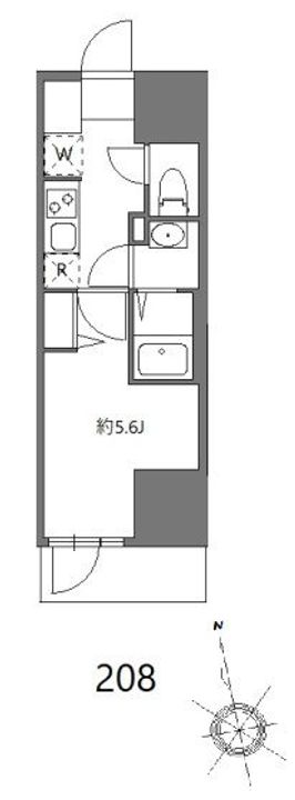 ジェイアール稲毛駅前レジデンスの間取り
