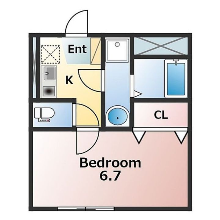 プレシャス熊谷の間取り