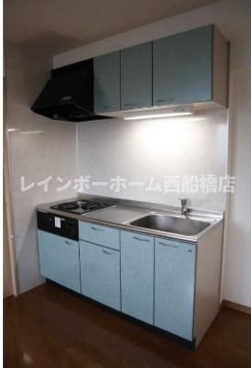 千葉県船橋市本中山5(マンション)の賃貸物件のキッチン
