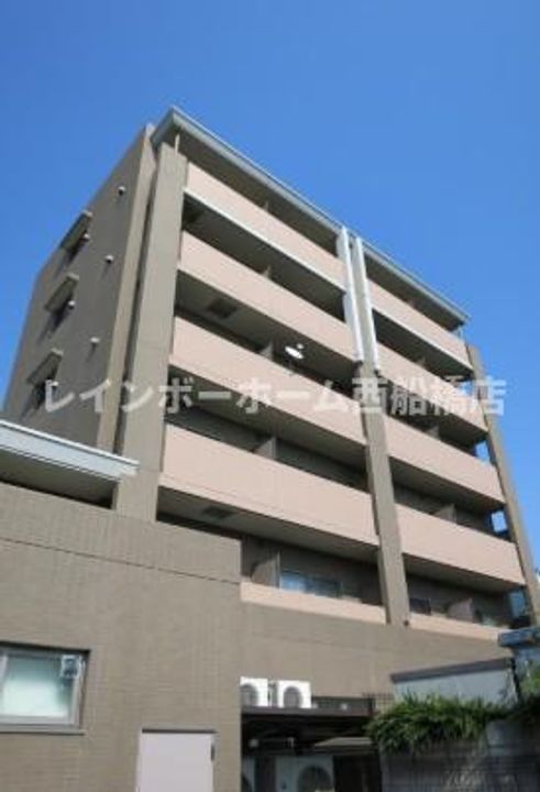 千葉県船橋市本中山5(マンション)の賃貸物件の外観