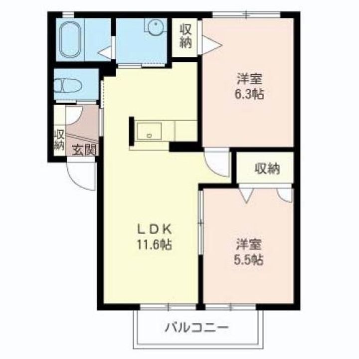 ステラの間取り