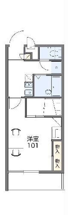 レオパレス琉球の間取り