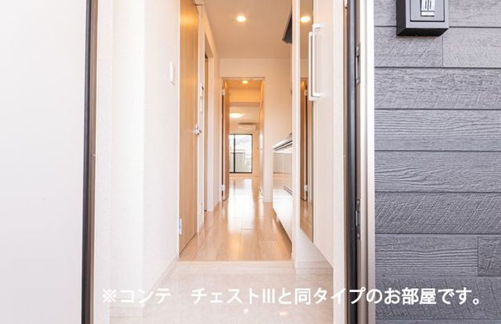 神奈川県相模原市緑区橋本4(アパート)の賃貸物件の玄関