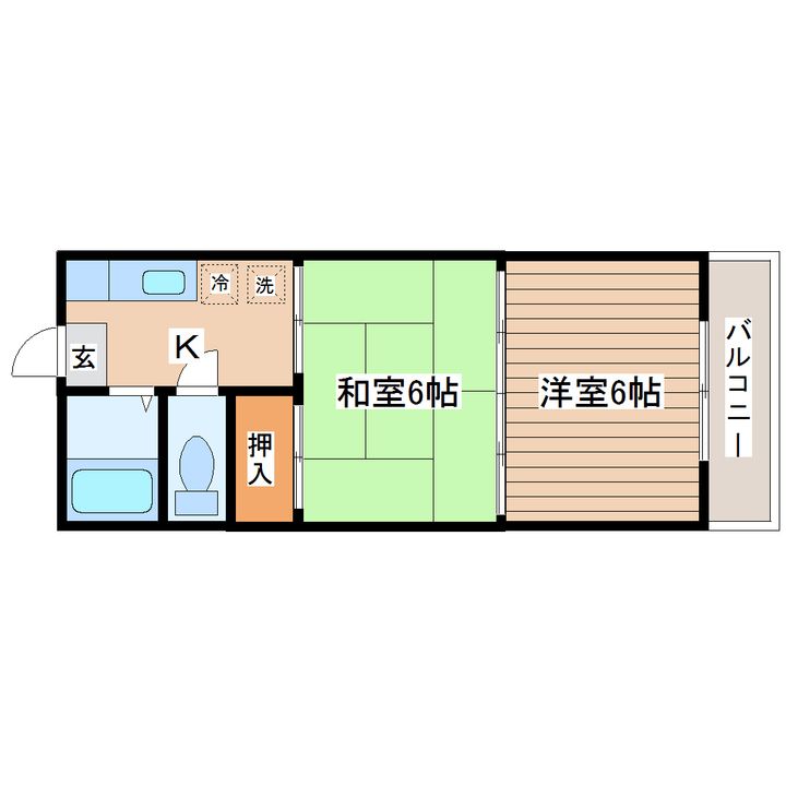 ホワイトハウス国見の間取り