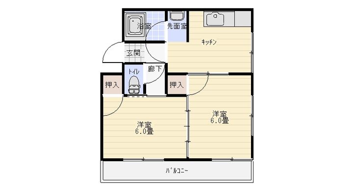 第5川本ビルの間取り
