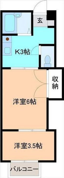 グリーンハイツIIの間取り