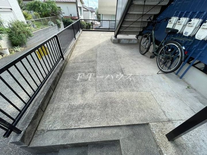 フラワーハイツの地図