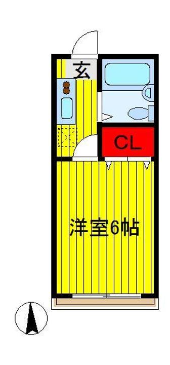 ダイワコーポIの間取り