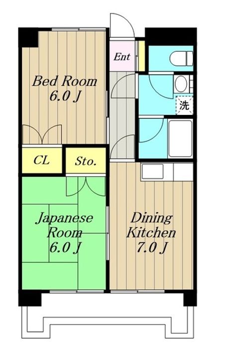 ロワール二本松の間取り