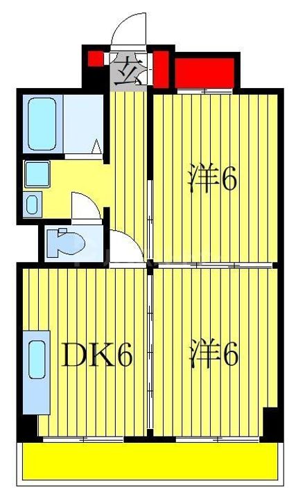 山口マンションの間取り