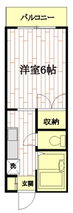 東京都練馬区羽沢1(マンション)の賃貸物件の間取り