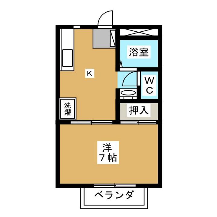 ハイツベーネの間取り