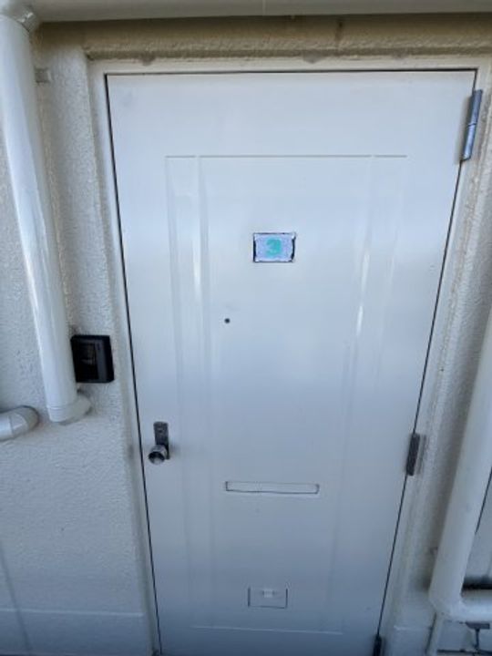 田中ハイツの玄関