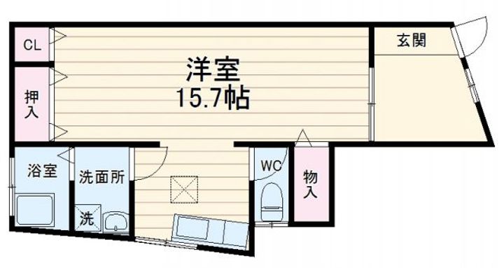 浜田ビルの間取り