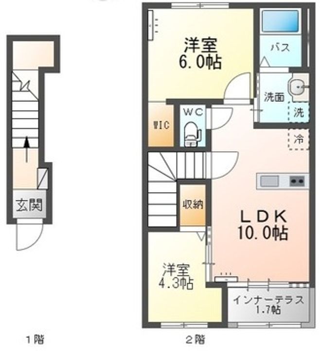 アクシィヴIXの間取り