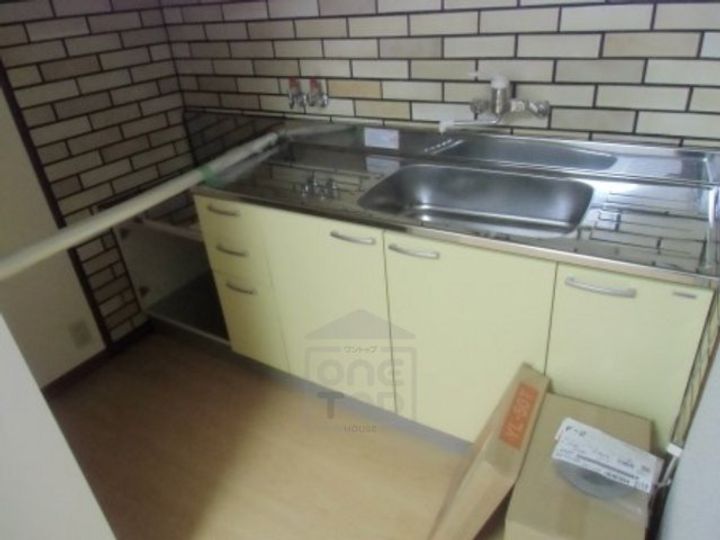グリーンヒルパート1のキッチン