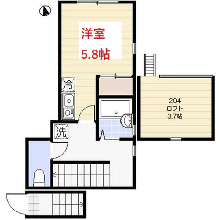 スーペリアージュ東大井の間取り