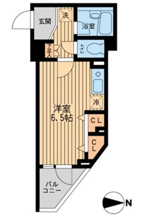 東京都江東区大島2(マンション)の賃貸物件の間取り