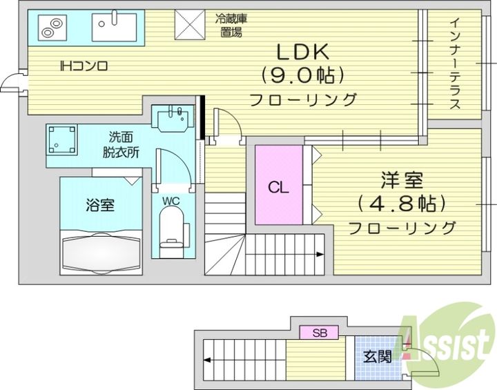 Spicaの間取り
