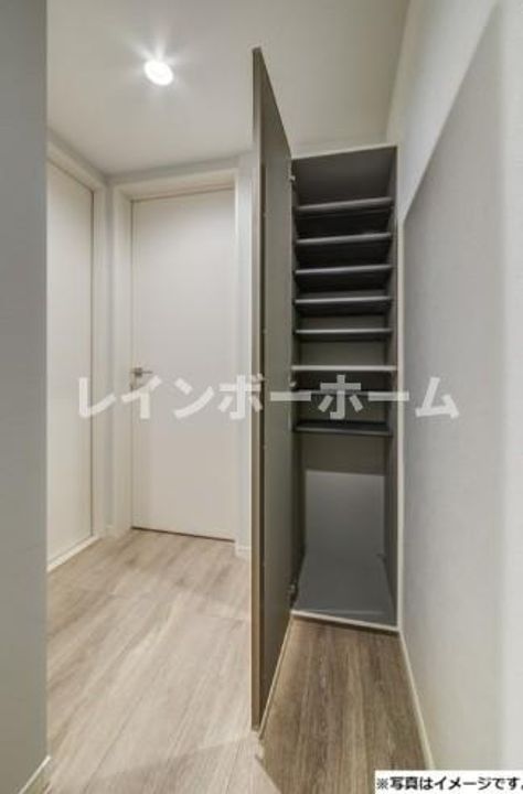 Lani maison 仙波町の玄関
