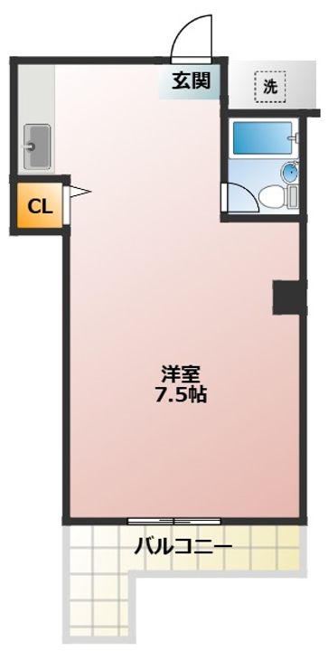 春日レジデンスの間取り