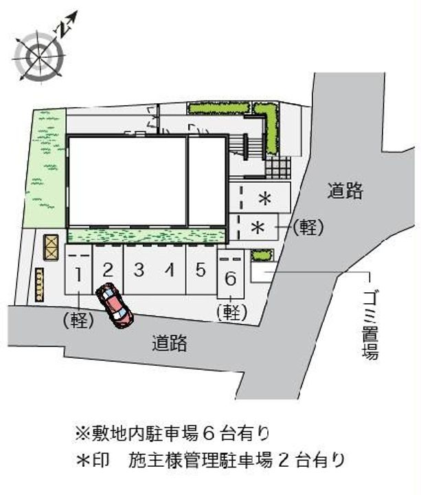 クレイノハピネスの地図