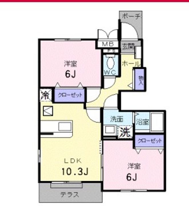 シャルマンの間取り