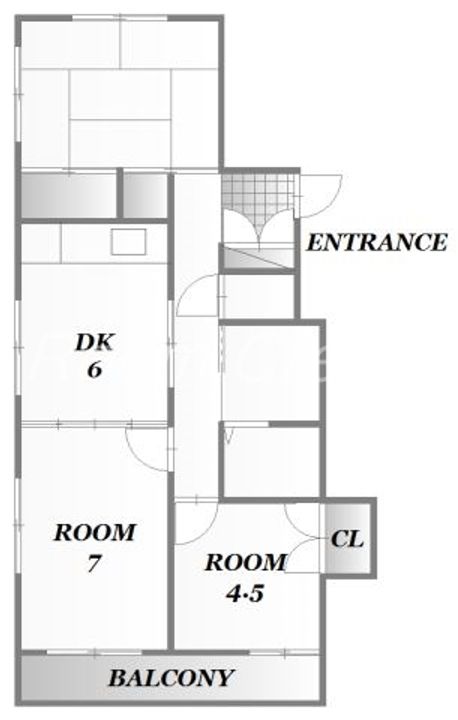寺内マンション3の間取り