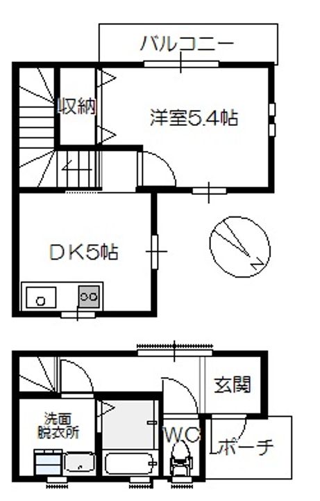 golden glow五日市の間取り