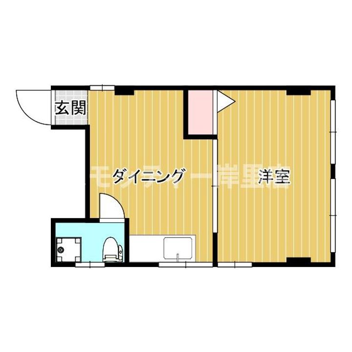 プロパティー千本南の間取り