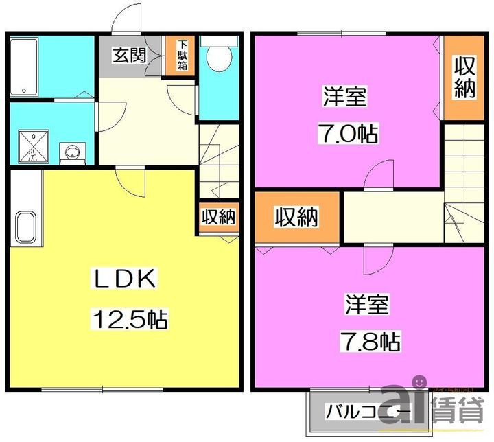 東京都練馬区大泉学園町6(一戸建)の賃貸物件の間取り